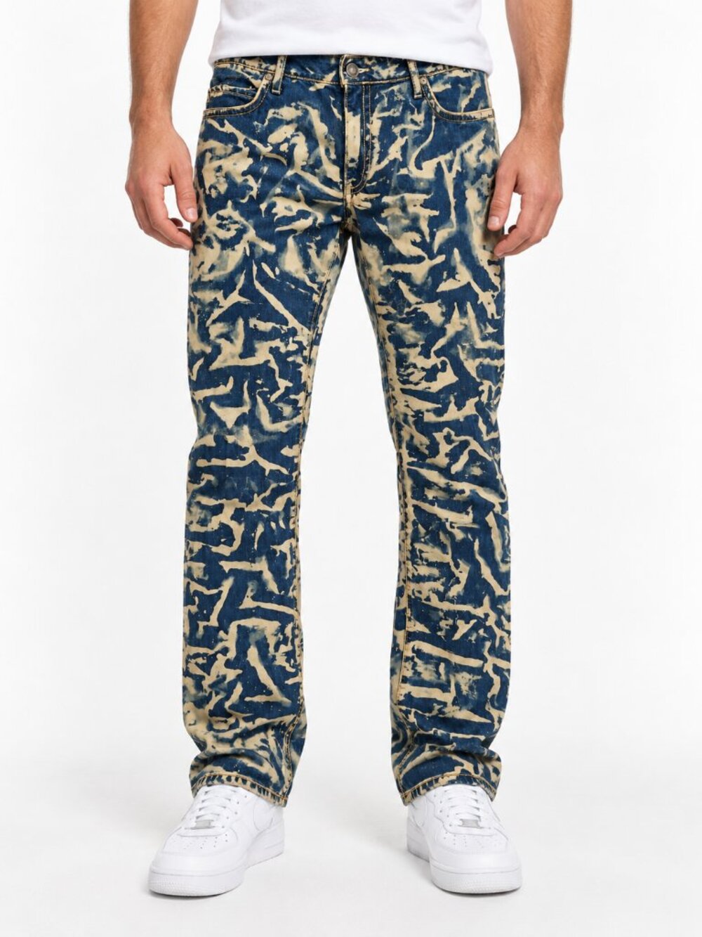 Robin's Jean Marlon Straight Acid Wash Jeans – Size 38